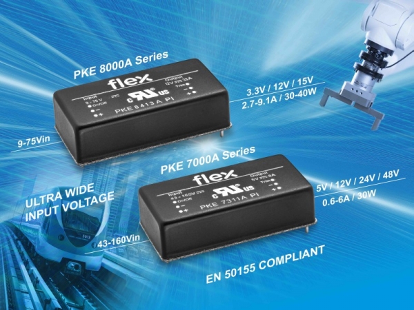 Alimentations DC-DC pour l’industriel et le ferroviaire | Flex Power Modules